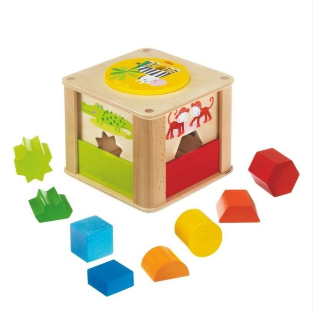 Haba Zookeeper Shape Sorter Box wooden toy